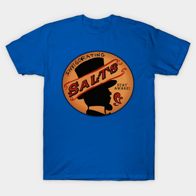 InVIGORating Salts Logo - Bioshock Infinite T-Shirt by deancoledesign